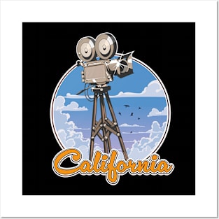 California Travel logo Posters and Art